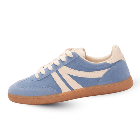 Charlotte Casual Lace-Up Shoes – Lightweight & Breathable Blue